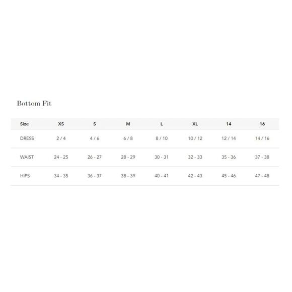 Beach Bunny Rio Skimpy Bottom - Orange Ditsy NWT XS M L - Picture 4 of 4